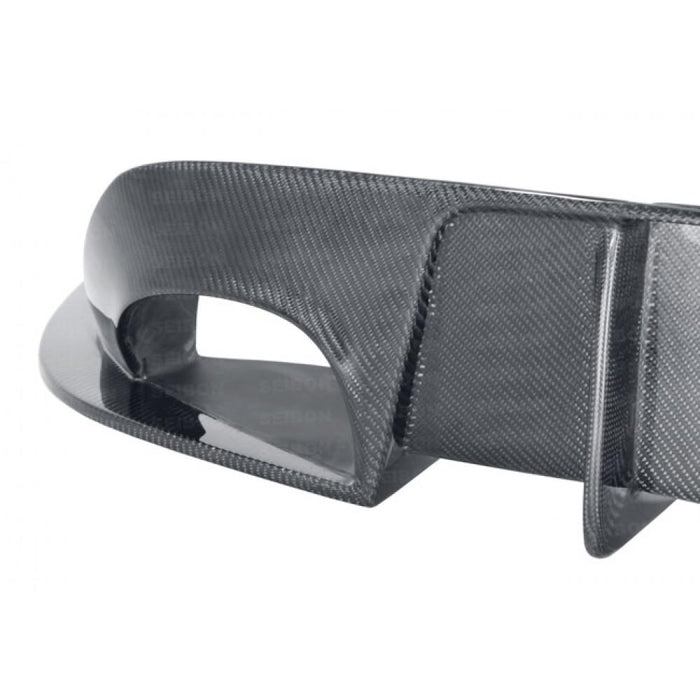 Seibon SP-Style Carbon Fiber Rear Lip For 2010-2016 Hyundai Genesis Coupe