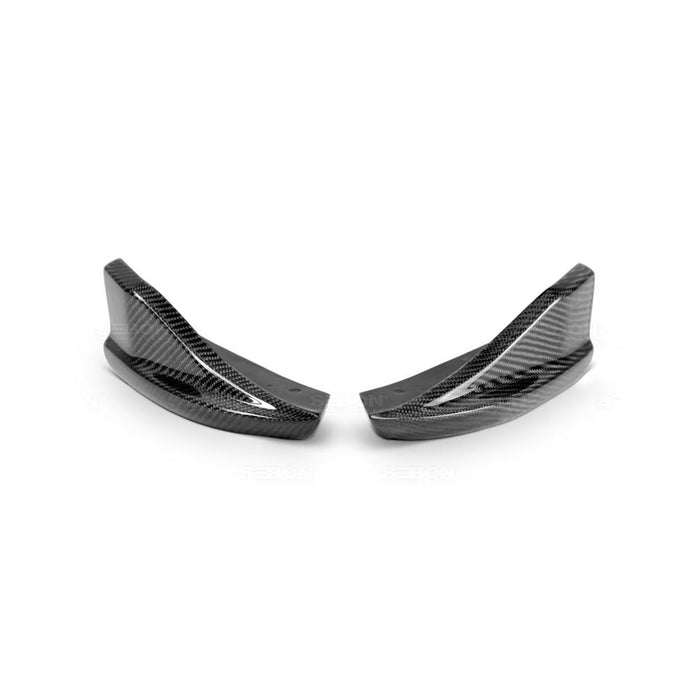 Seibon CS-Style Carbon Fiber Rear Lip For 2008-2014 Subaru STI / 2011-2014 WRX Hatchback