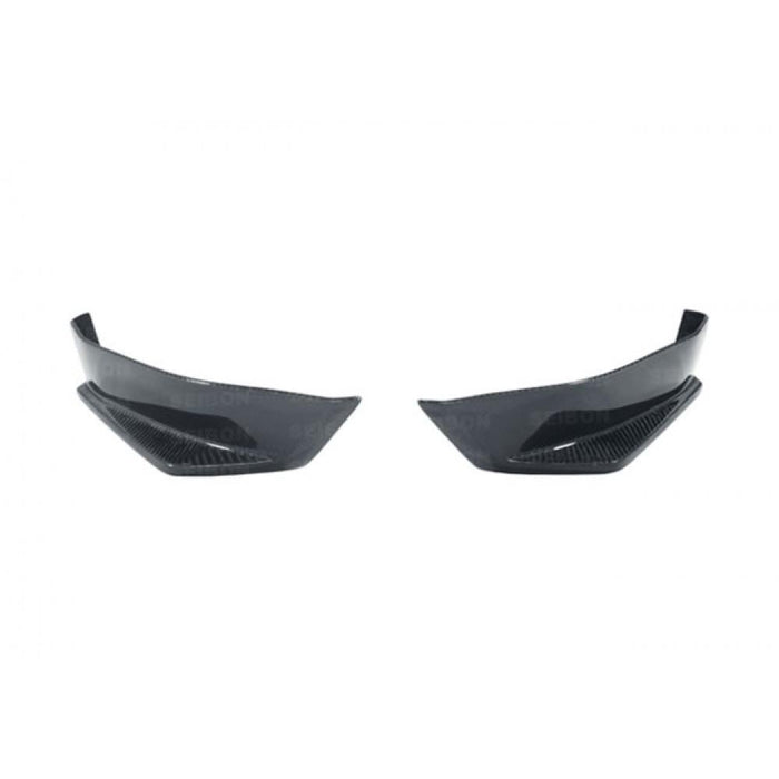 Seibon KC-Style Carbon Fiber Rear Lip For 2013-2016 Scion Frs / 2013-2020 Subaru Brz