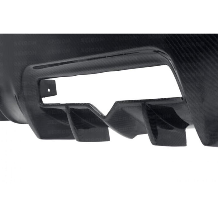 Seibon TB-Style Carbon Fiber Rear Lip For 2013-2016 Scion Frs / 2013-2020 Subaru Brz