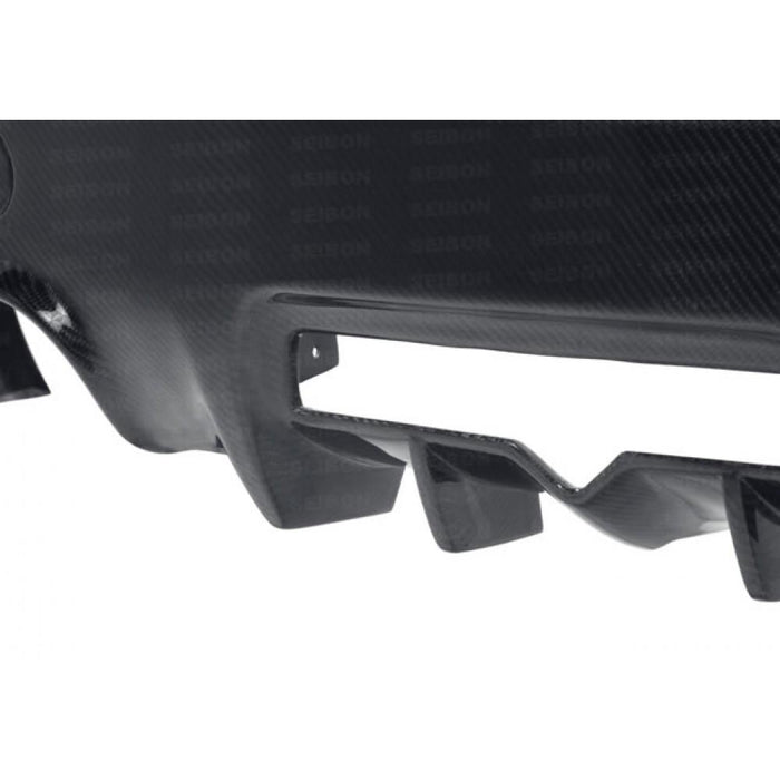 Seibon TB-Style Carbon Fiber Rear Lip For 2013-2016 Scion Frs / 2013-2020 Subaru Brz