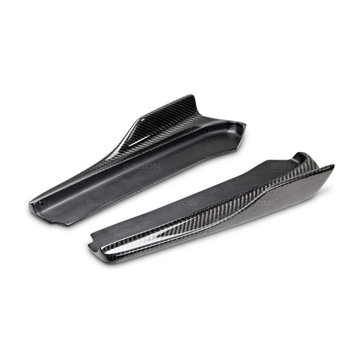 Seibon MB-Style Carbon Fiber Rear Lip For 2015-2020 Subaru WRX / STI
