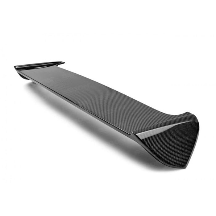 Seibon Sti-Style Carbon Fiber Rear Spoiler For 2008-2014 Subaru WRX / STI Hatchback (Shaved)*
