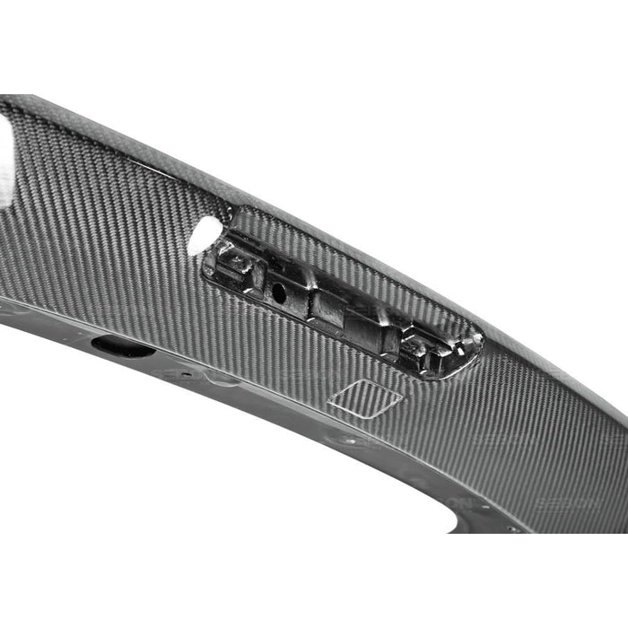 Seibon Sti-Style Carbon Fiber Rear Spoiler For 2008-2014 Subaru WRX / STI Hatchback*