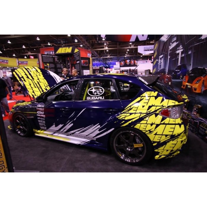 Seibon Sti-Style Carbon Fiber Rear Spoiler For 2008-2014 Subaru WRX / STI Hatchback*