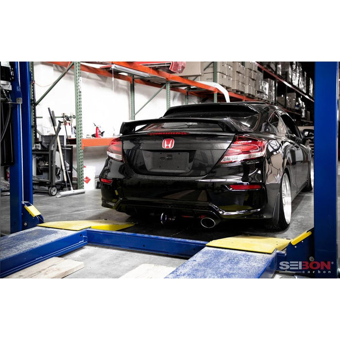 Seibon SI-Style Carbon Fiber Rear Spoiler For 2014-2015 Honda Civic Coupe