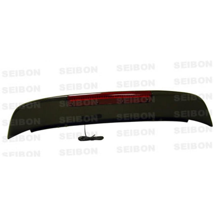 Seibon SP-Style Carbon Fiber Rear Spoiler W/Led For 1992-1995 Honda Civic HB