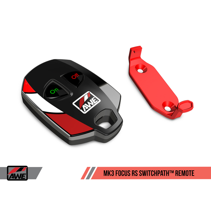 AWE Tuning Ford Focus RS Track Edition Cat-back Exhaust - Chrome Silver Tips