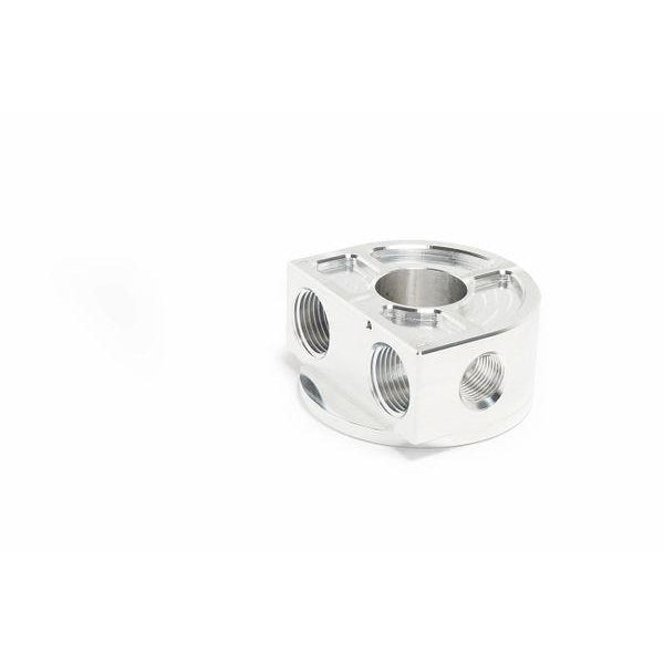 TracTuff Remote Oil Filter Block Adapter - Honda K Series