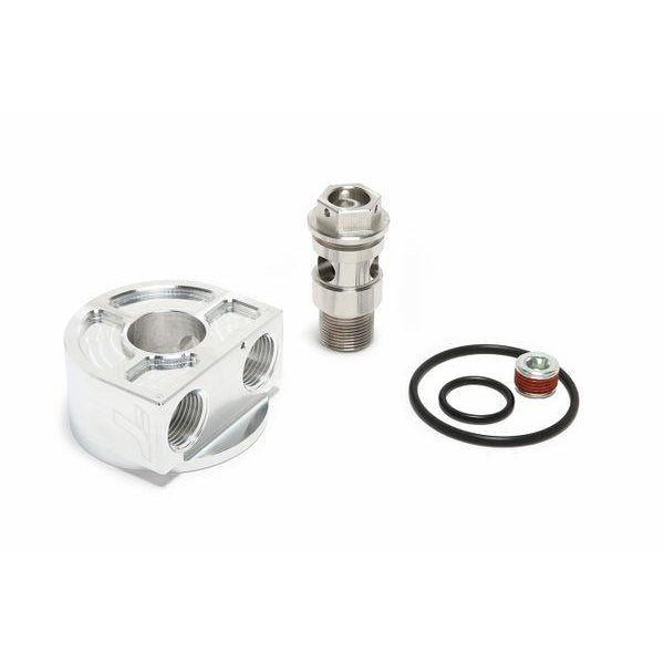 TracTuff Remote Oil Filter Block Adapter - Honda K Series