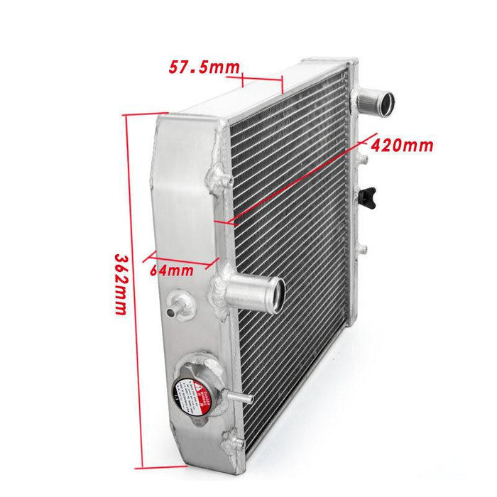 EPMAN Alloy Half Size Radiator - 52mm 3 Core - B/K Series — Speed Science