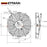 EPMAN Slim Electric Radiator Fan - 10"-Radiator Fans-Speed Science