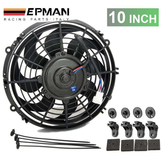 EPMAN Slim Electric Radiator Fan - 10"-Radiator Fans-Speed Science