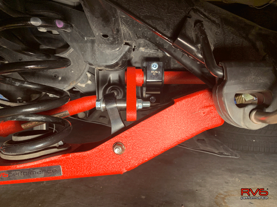 RV6 FK8 / FL5 Civic Type R Adjustable Chromoly Rear Sway Bar (25.4mm)