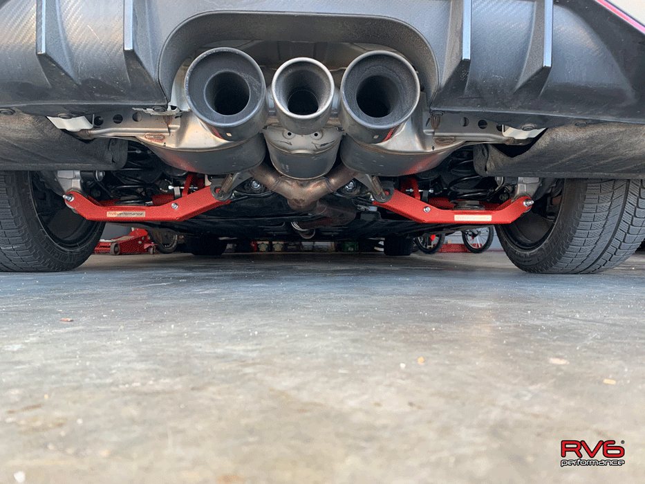 RV6 FK8 / FL5  Civic Type R Adjustable Chromoly Rear Sway Bar With Billet Endlinks