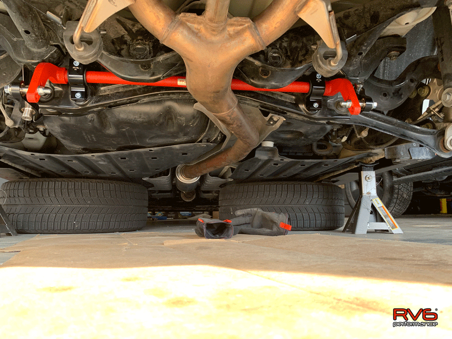 RV6 FK8 / FL5  Civic Type R Adjustable Chromoly Rear Sway Bar With Billet Endlinks