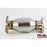 RV6 GEN 2 High Flow Cat Kit for 09-14 TSX I4 (2.4L)