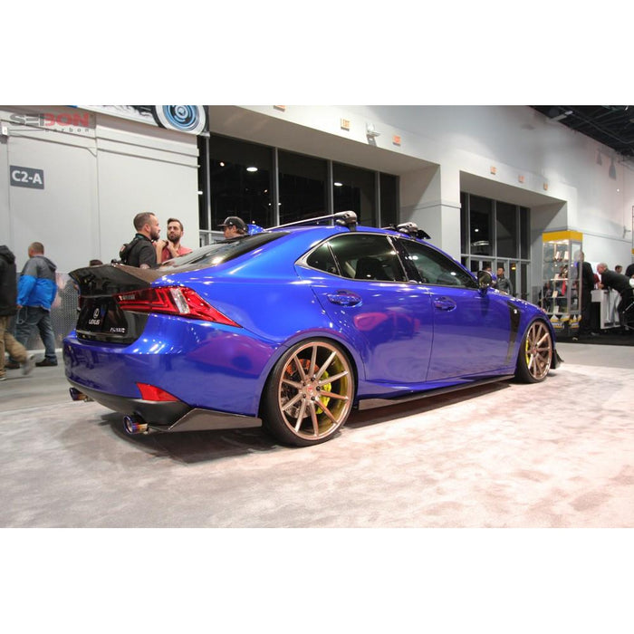 Seibon TP-Style Carbon Fiber Rear LIP For 2014-2016 Lexus Is