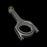 Brian Toyota Toyota 1FZFE - LightWeight Connecting Rods w/ARP2000 3/8" Fasteners - Rated to 125HP per Cylinder