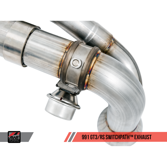 AWE Tuning Porsche 991 GT3 / RS SwitchPath Conversion Kit (Requires AWE Tuning Center Muffler)