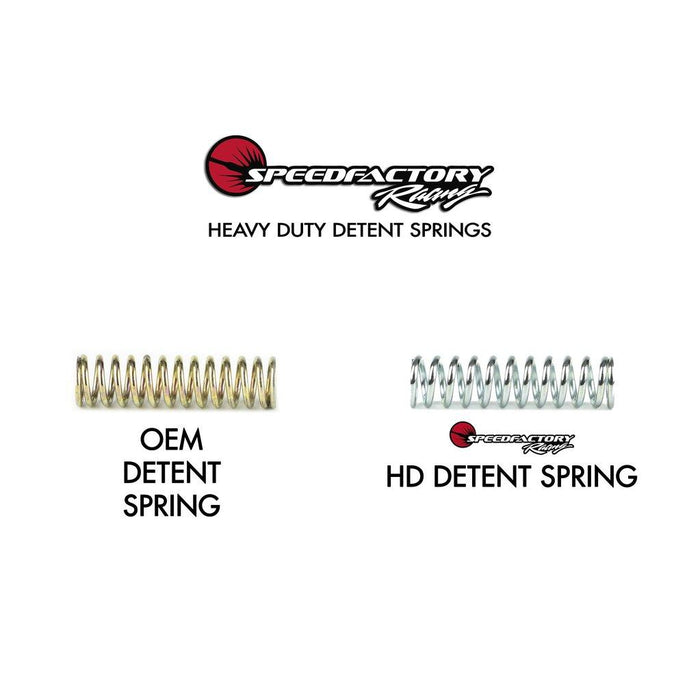 SpeedFactory Racing HD Detent Spring Kit - D/B/H/F/K