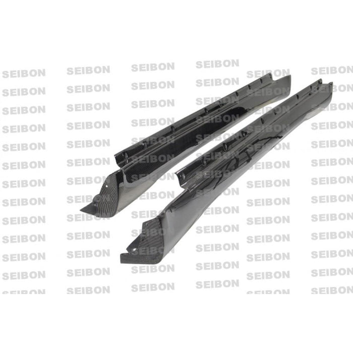 Seibon TW-Style Carbon Fiber Side Skirts For 2003-2007 Infiniti G35 Sedan