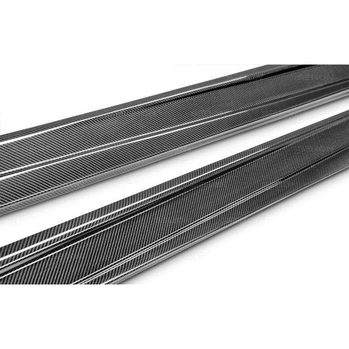 Seibon GD-Style Carbon Fiber Side Skirts For 2006-2007 Subaru Impreza / WRX / STI Sedan