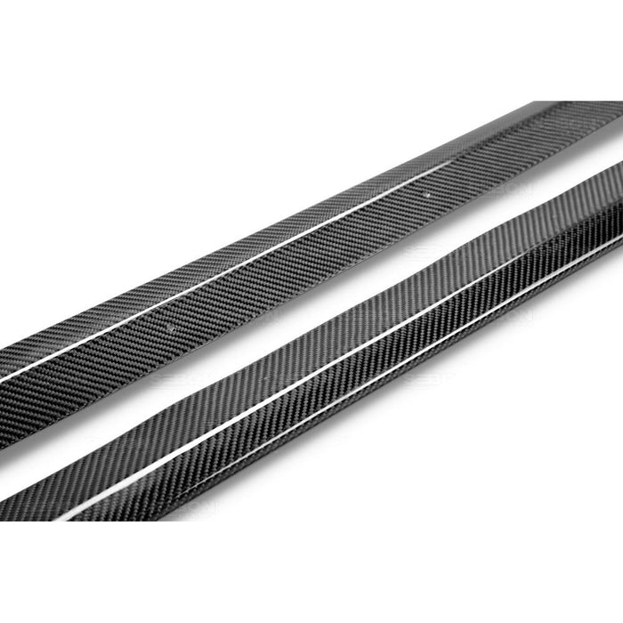Seibon CS-Style Carbon Fiber Side Skirts For 2008-2014 Subaru STI / 2011-2014 WRX