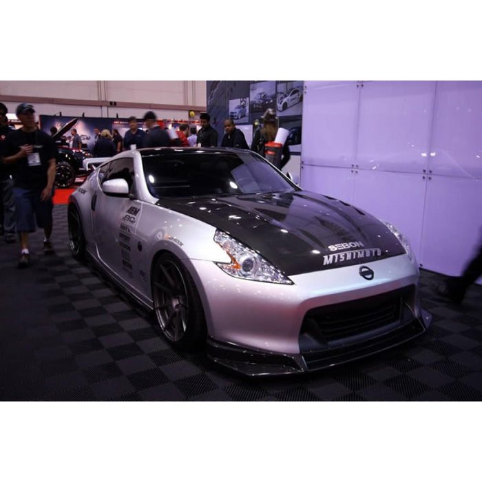 Seibon NS-Style Carbon Fiber Side Skirts For 2009-2020 Nissan 370Z