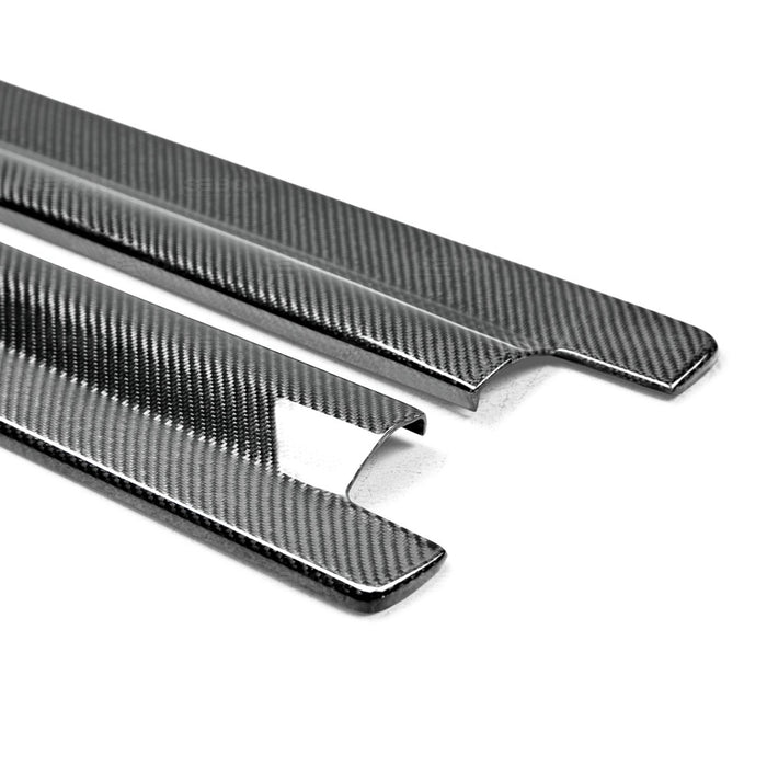 Seibon MP-Style Carbon Fiber Side Skirts for 2015-2020 Volkswagen Golf / GTI / R