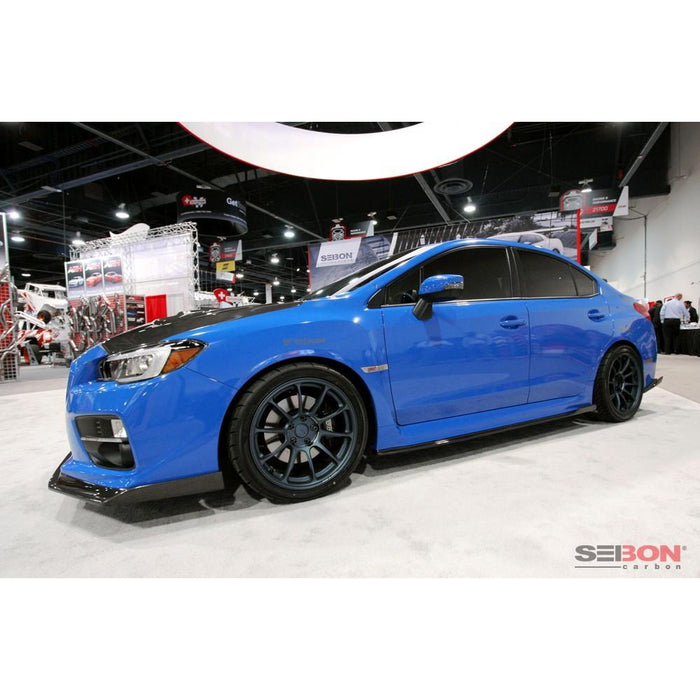 Seibon MB-Style Carbon Fiber Side Skirts For 2015-2020 Subaru WRX / STI