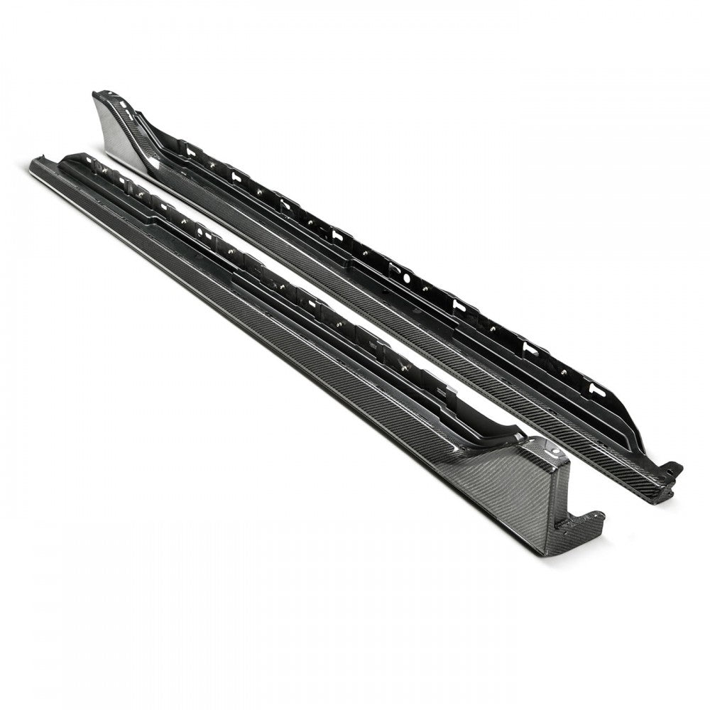 Seibon OEM-Style Carbon Fiber Side Skirt For 2017-2020 Honda Civic Type R