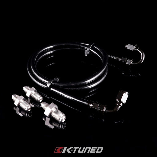 K-Tuned Stainless Steel Clutch Line Kit D/B Series (LHD)