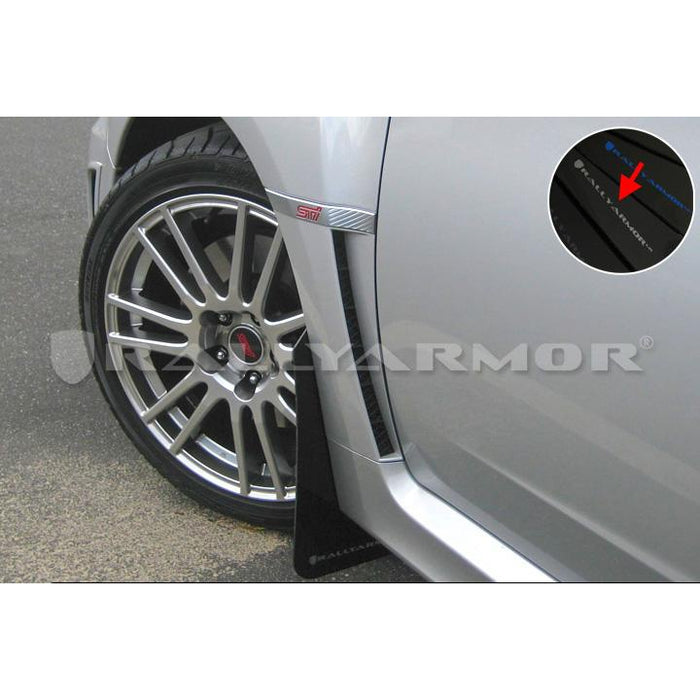 Rally Armor Mud Flap Kit - 10-14 Sti / Wrx Sedan