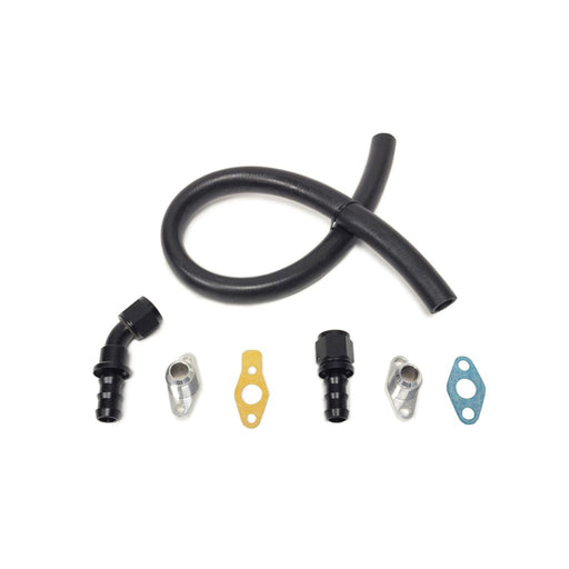 STM Tuned -10AN Turbo Oil Return Line Pushlock GT-Series for DSM/Evo 7-9 (TORLP-GT)