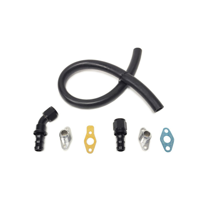 STM Tuned -10AN Turbo Oil Return Line Pushlock GT-Series for DSM/Evo 7-9 (TORLP-GT)