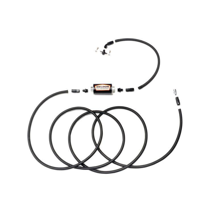 STM Tuned -6AN E85 Fuel Tank to Rail Kit for DSM/3000GT