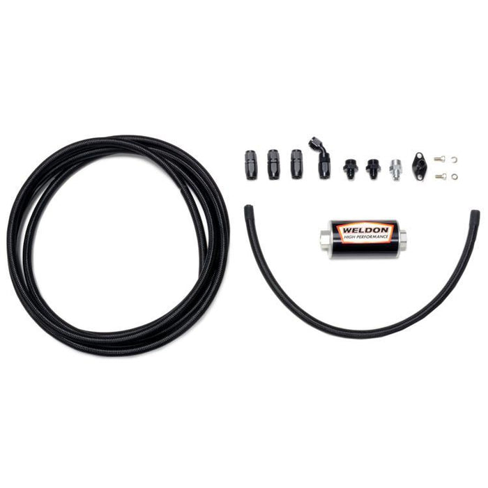 STM Tuned -6AN E85 Fuel Tank to Rail Kit for DSM/3000GT