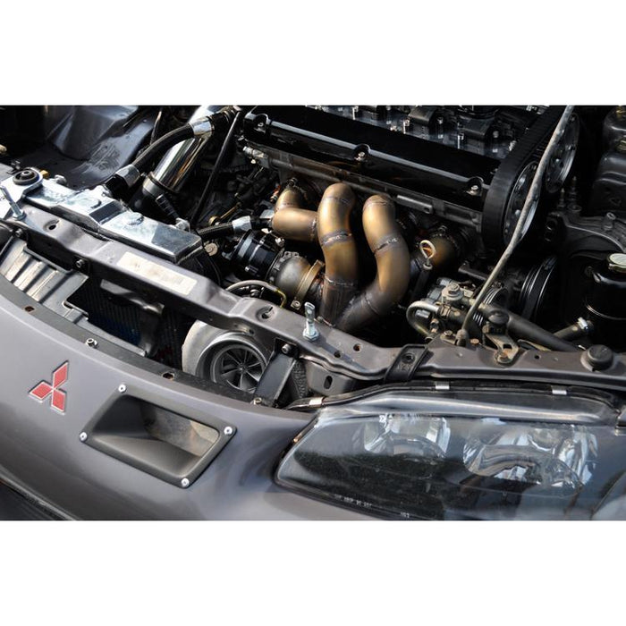 STM Tuned 2G DSM Forward Facing T3 Turbo Exhaust Manifold