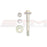 STM Tuned Rear Toe Arm Eccentric Bolt Kit - 2G DSM FWD