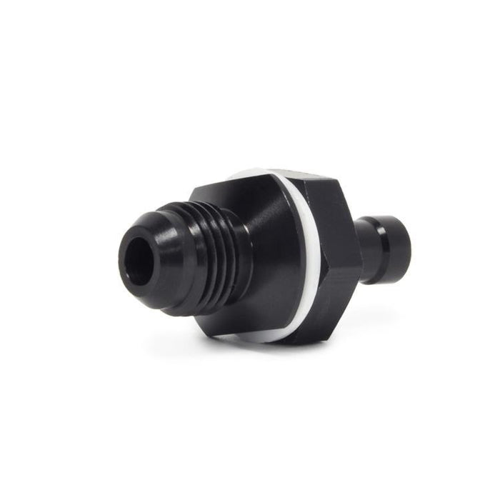 STM Tuned -6AN Black Anodized E85 Safe Fuel Bulkhead Fitting
