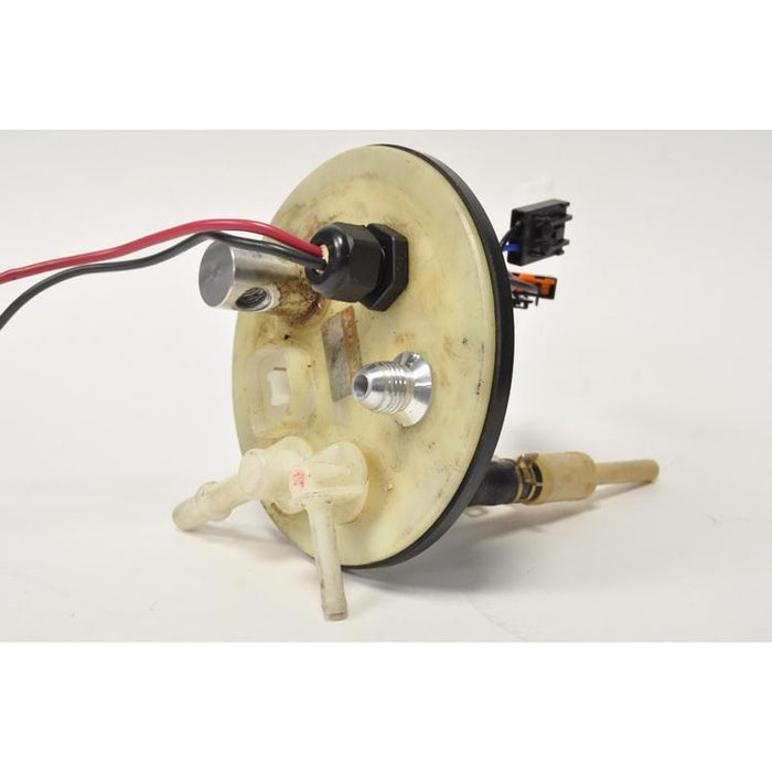 STM Tuned -6AN Black Anodized E85 Safe Fuel Bulkhead Fitting