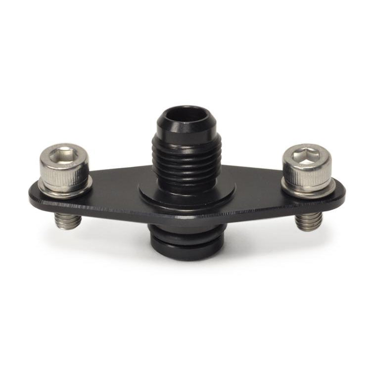 STM Tuned -6AN Fuel Rail Fitting (FRF-6L) for 1G DSM Outlet