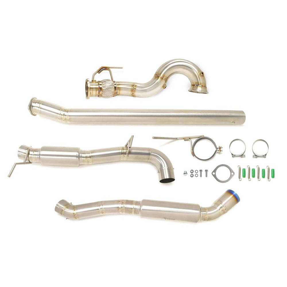 STM Tuned Audi RS3 Titanium Single Exit Turbo-Back Exhaust