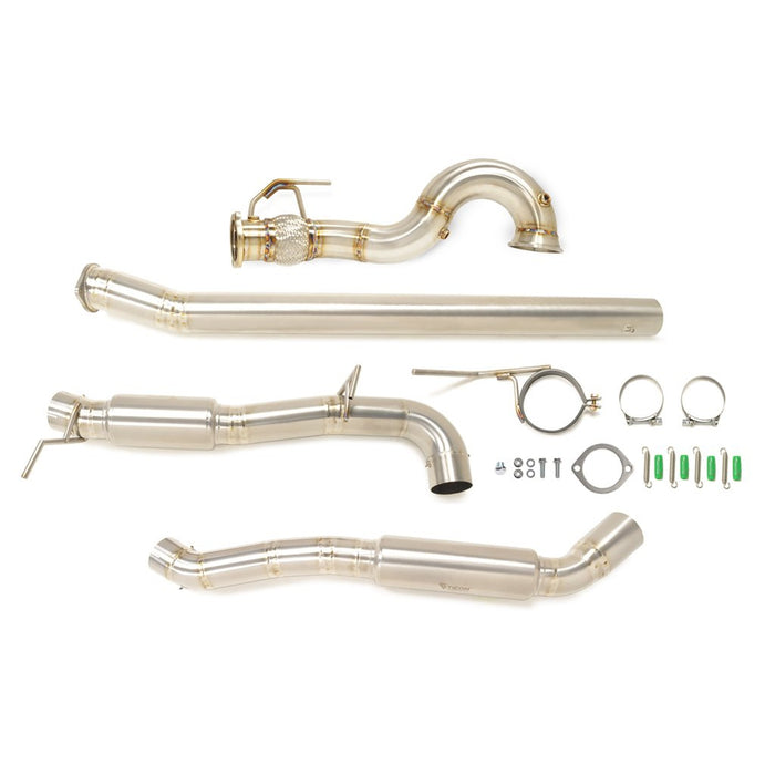 STM Tuned Audi RS3 Titanium Single Exit Turbo-Back Exhaust