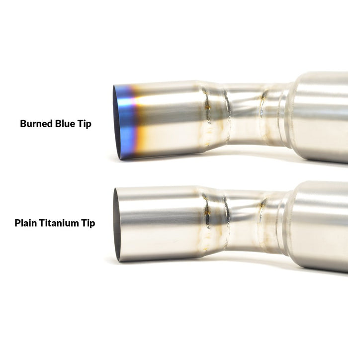 STM Tuned Audi RS3 Titanium Single Exit Turbo-Back Exhaust