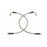 STM Tuned Brake Lines for STM Evo X Front Drag Brake Kit