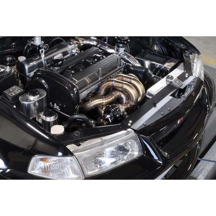 STM Tuned Evo 4-9 Forward-Facing V-Band Turbo Exhaust Manifold