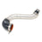 STM Tuned Evo 4/5/6 Lower Intercooler Pipe for Stock Frame Turbo (2.5in Aluminum)