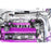 STM Tuned Carbon Fiber Firewall Block Off Plates - Evo 7/8/9